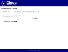 Tablet Screenshot of diada.com.pl